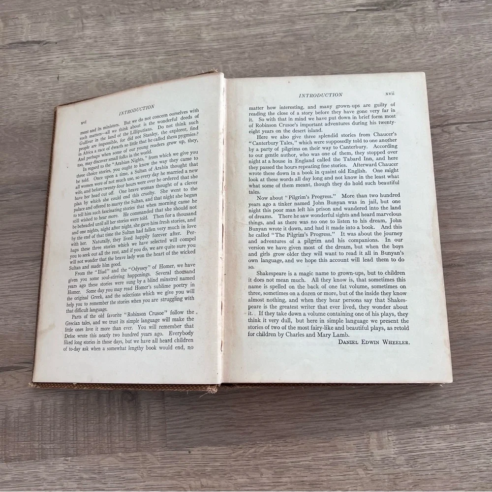 Antique 1917 Book “The Young Folks Treasury”‎ Volume III